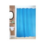 ΚΟΥΡΤΙΝΑ ΜΠΑΝΙΟΥ PEVA ΜΟΝΟΧΡΩΜΗ-ΜΠΛΕ